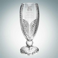 Triumph Golf Lead Crystal Vase